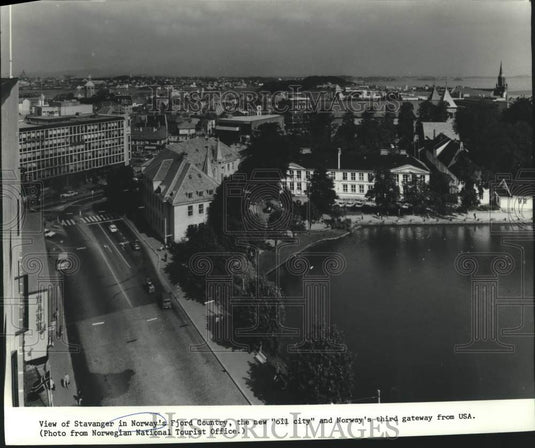 1972 Press Photo USA getaway is Norway's Fjord Country Stavanger - now31509