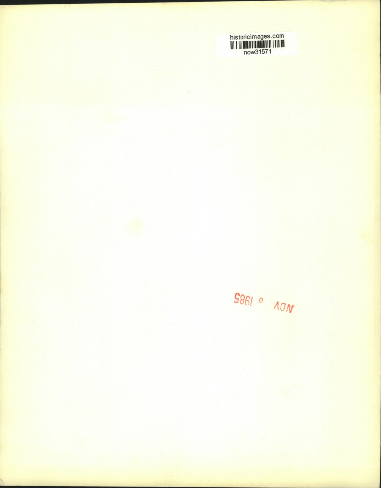 1985 Press Photo RCA Records star Glenn Jones with Cardinal O'Connor in New York