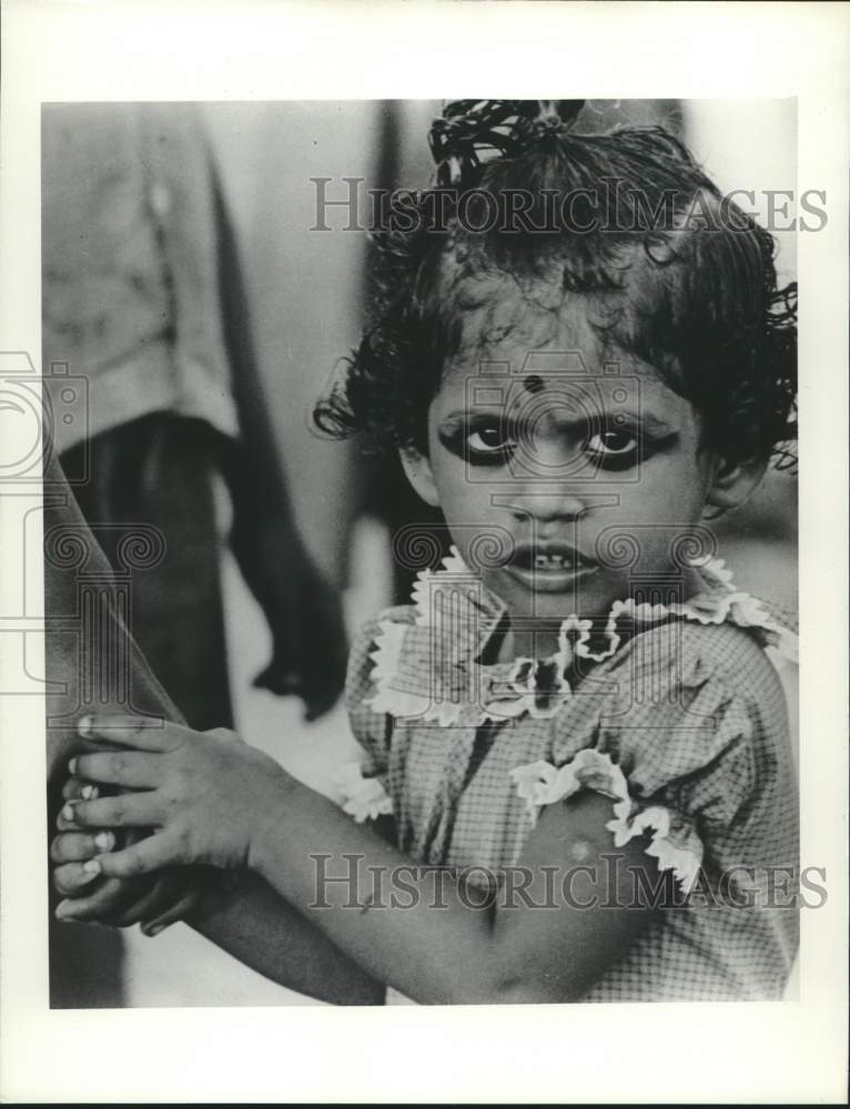 1971 Press Photo East Pakistan child - now31614