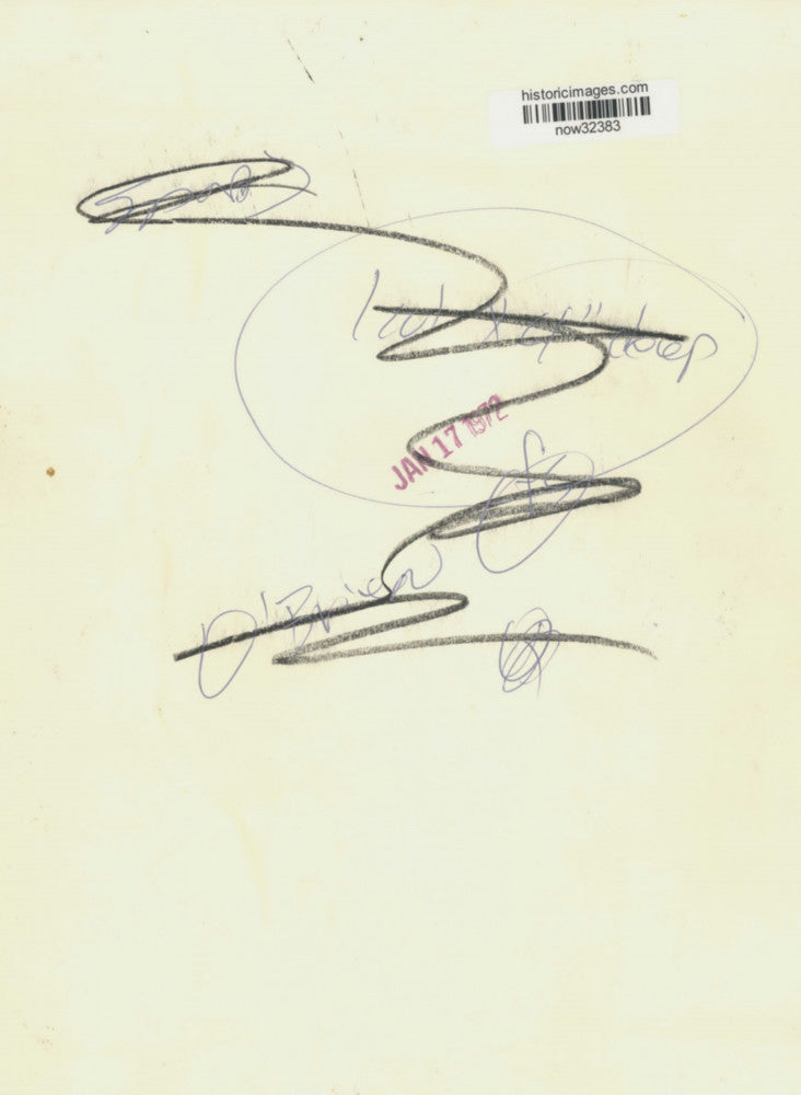 1972 Press Photo DNC chairman O'Brien criticizes Wallace in Washington interview