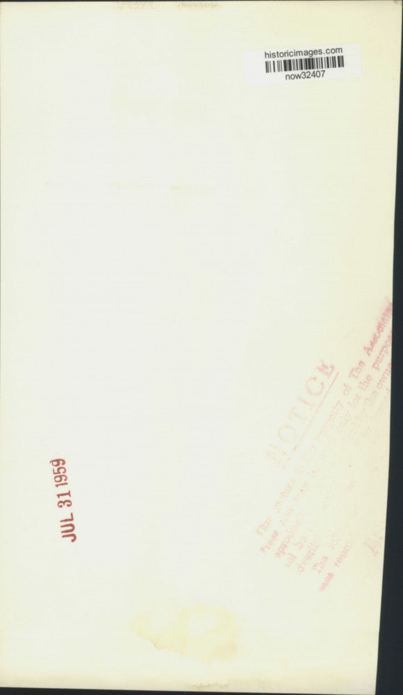 1959 Press Photo Carol Owens testifies at hearing of teacher Cecil Cook of CA