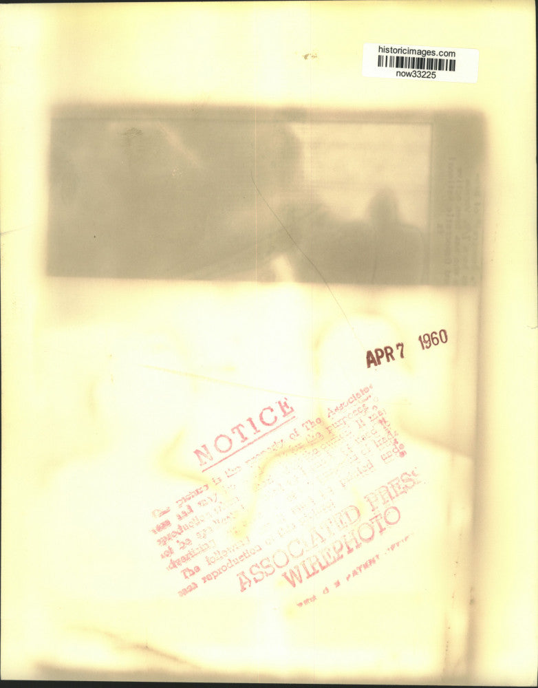 1960 Press Photo Stuart Symington and James Quigley confer at democratic dinner