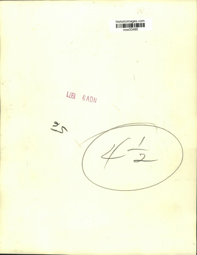 1971 Press Photo Supreme Court nominee Lewis Powell prepares for Senate hearing