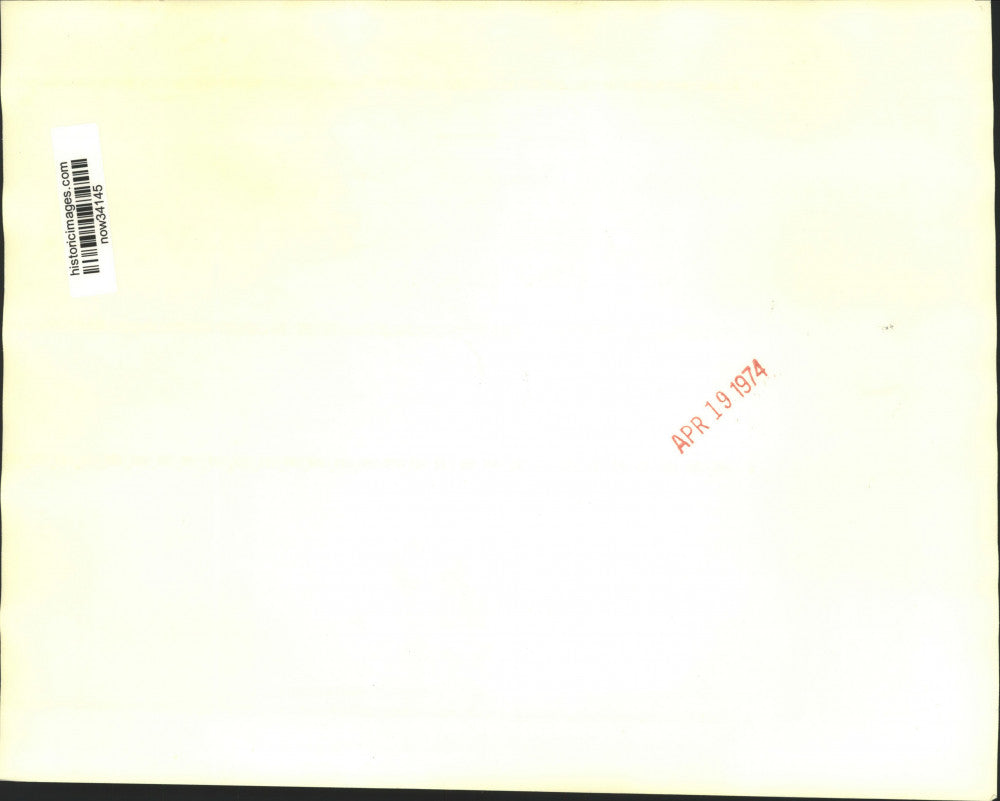 1974 Press Photo Reflections of Washington's Watergate complex in Potomac River