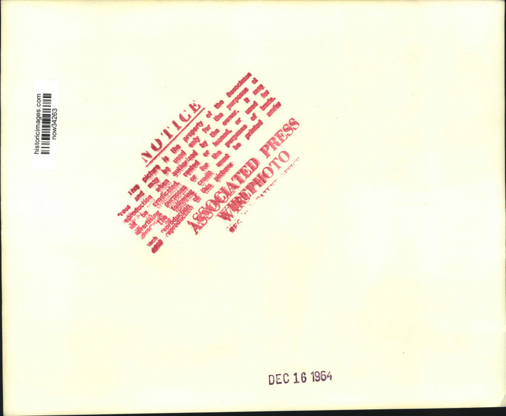 1964 Press Photo Prince Philip with NATO officials confer at military conference