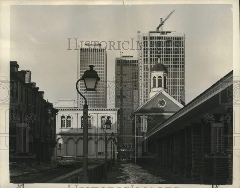 Load image into Gallery viewer, 1964 Press Photo Philadelphia old structures included in facelifting project
