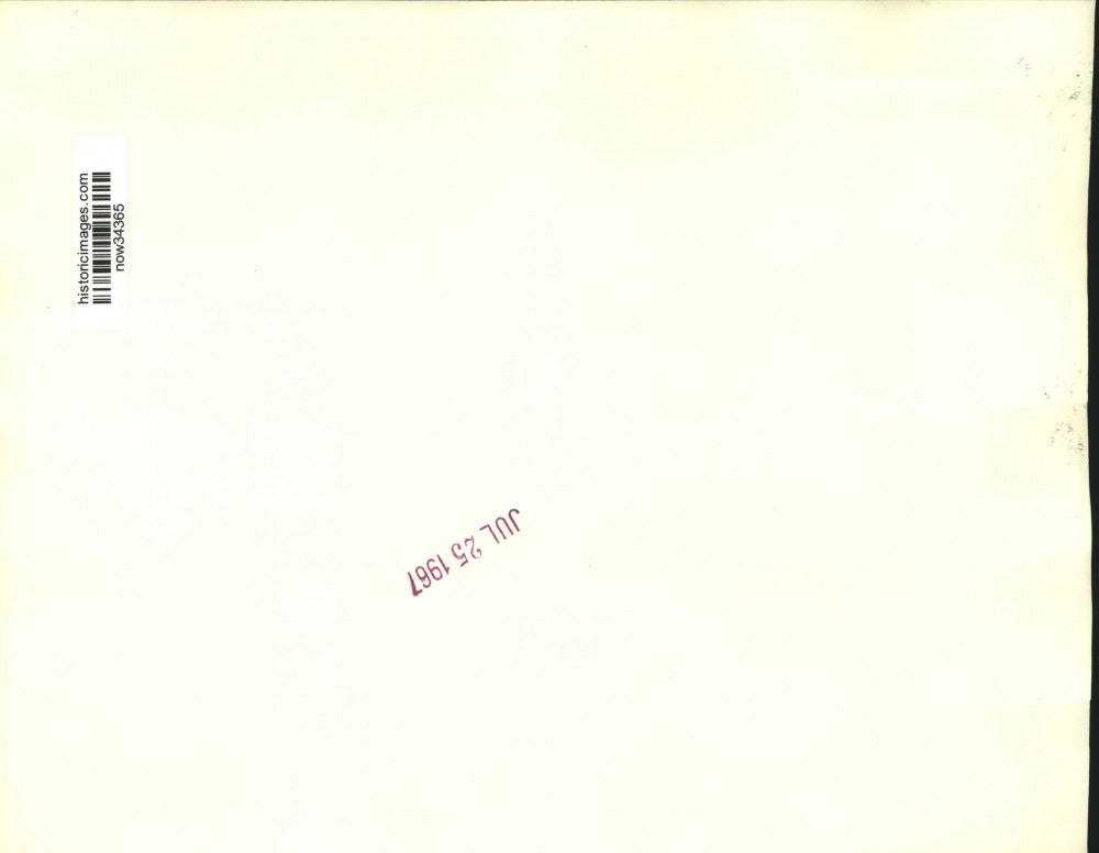 1967 Press Photo Prince Philip stands in rain at Pan American Games ceremony