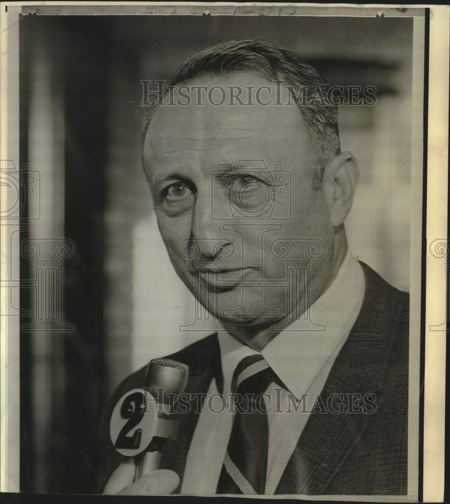 1971 Press Photo Al Onofrio elected as Missouri defensive coach - now34451