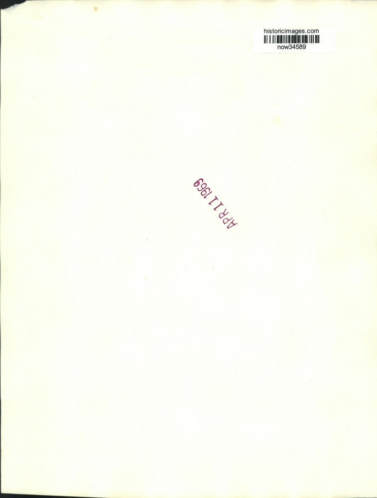 1969 Press Photo Representative Clayton Powell ponders question in Atlanta