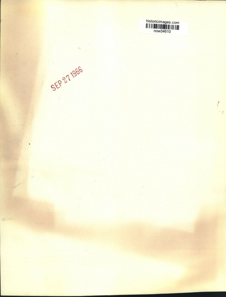 1966 Press Photo Former Judge John Rarick and Robert Ellington at LA voting poll