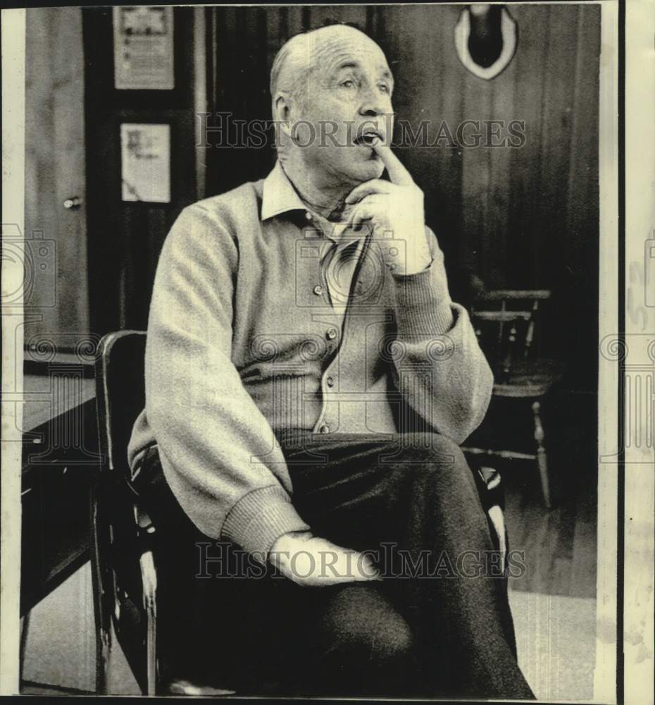 1971 Press Photo Dean of major league baseball managers Walt Alston - now34618