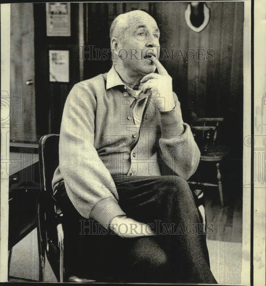 1971 Press Photo Dean of major league baseball managers Walt Alston - now34618