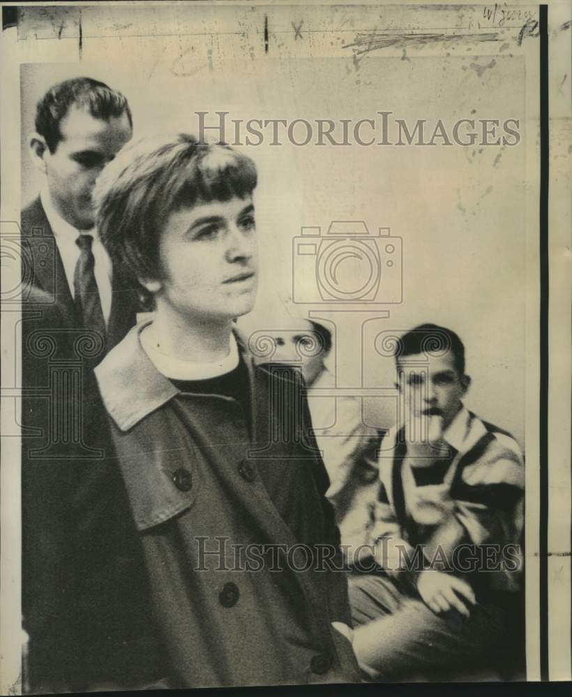 1968 Press Photo Mrs. Marina Oswald Porter ordered to appear in New Orleans
