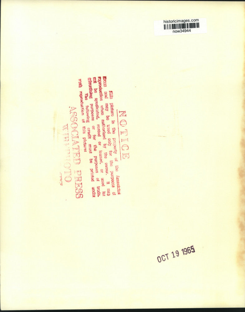 1965 Press Photo Young Democrats President Virgil Musser congratulated in NY