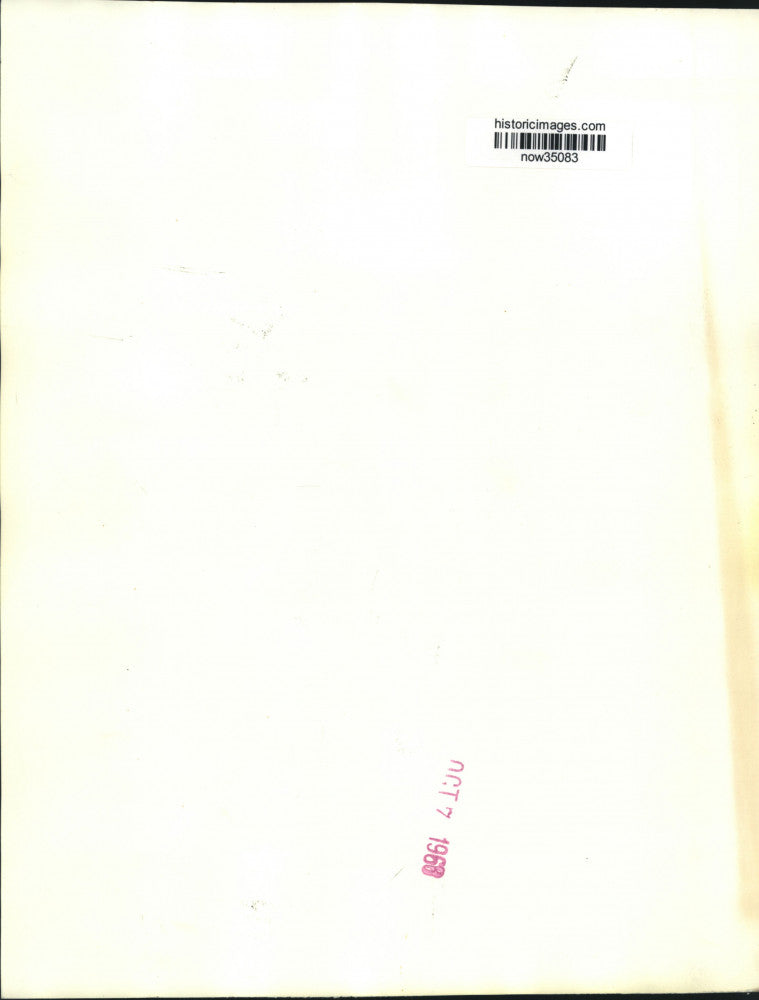 1968 Press Photo Duong Van Minh on arrival at Saigon's Tan Son Nhat airport