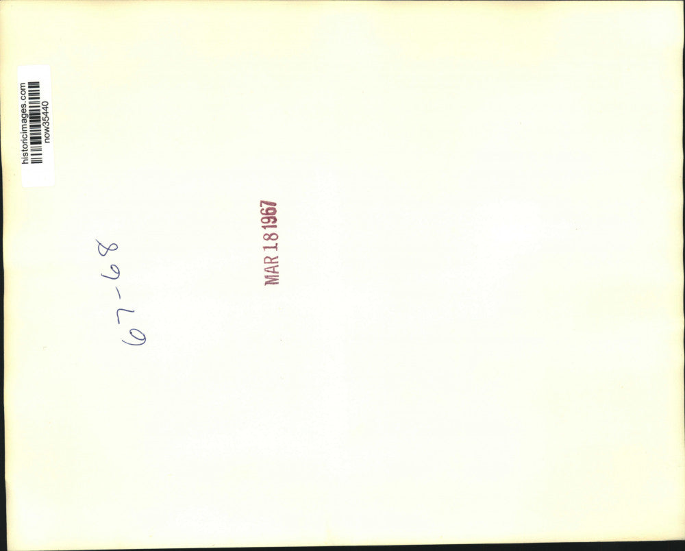 1967 Press Photo Adam Clayton Powell preached Palm Sunday sermon on Bimini