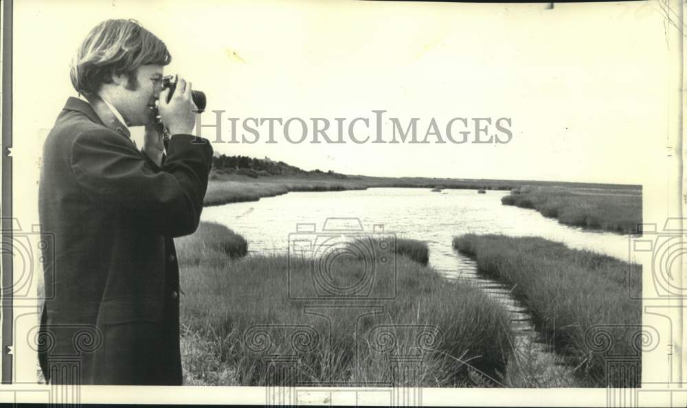 1973 Press Photo Unspoiled areas of moors of Nantucket Island, Massachusetts