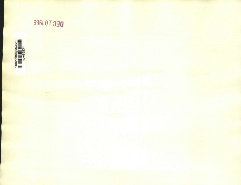 1968 Press Photo Soldiers block protest march in Pakistan led by Bhashani