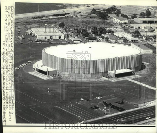 1971 Press Photo GOP's national convention site in San Diego, California