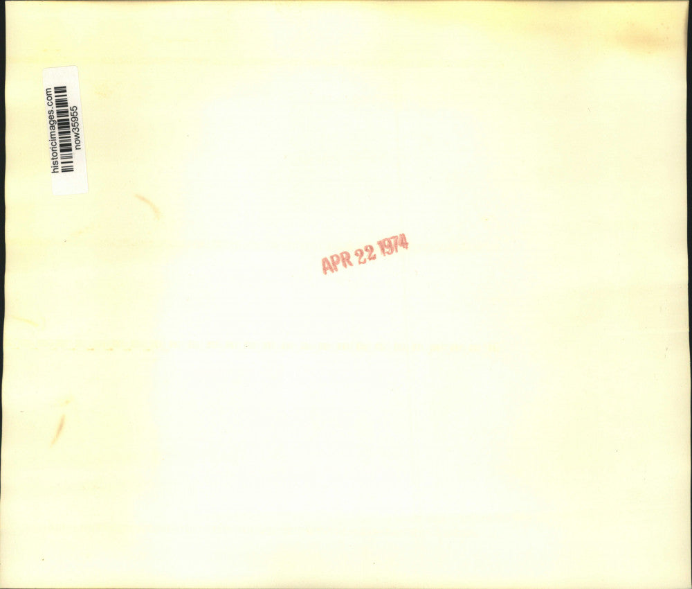 1974 Press Photo Francois Mitterrand and wife leave Paris press conference