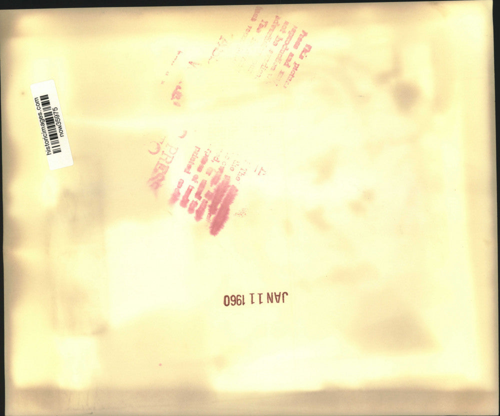 1960 Press Photo King Mohammed V and other leaders at Egypt's Aswan High Dam