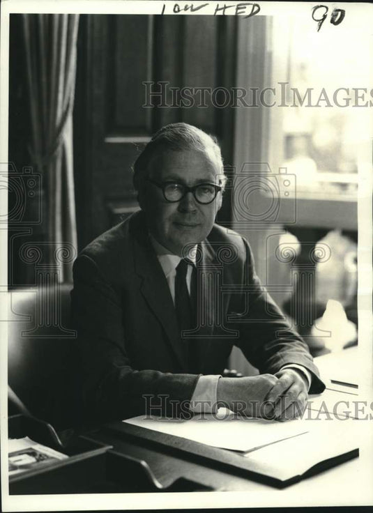 1972 Press Photo England's Rt. Honorable Geoffrey Rippon to visit New Orleans