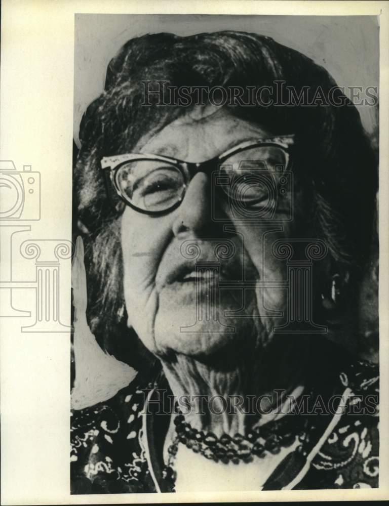 1968 Press Photo Jeannette Rankin leads women&#39;s anti-war march in Washington