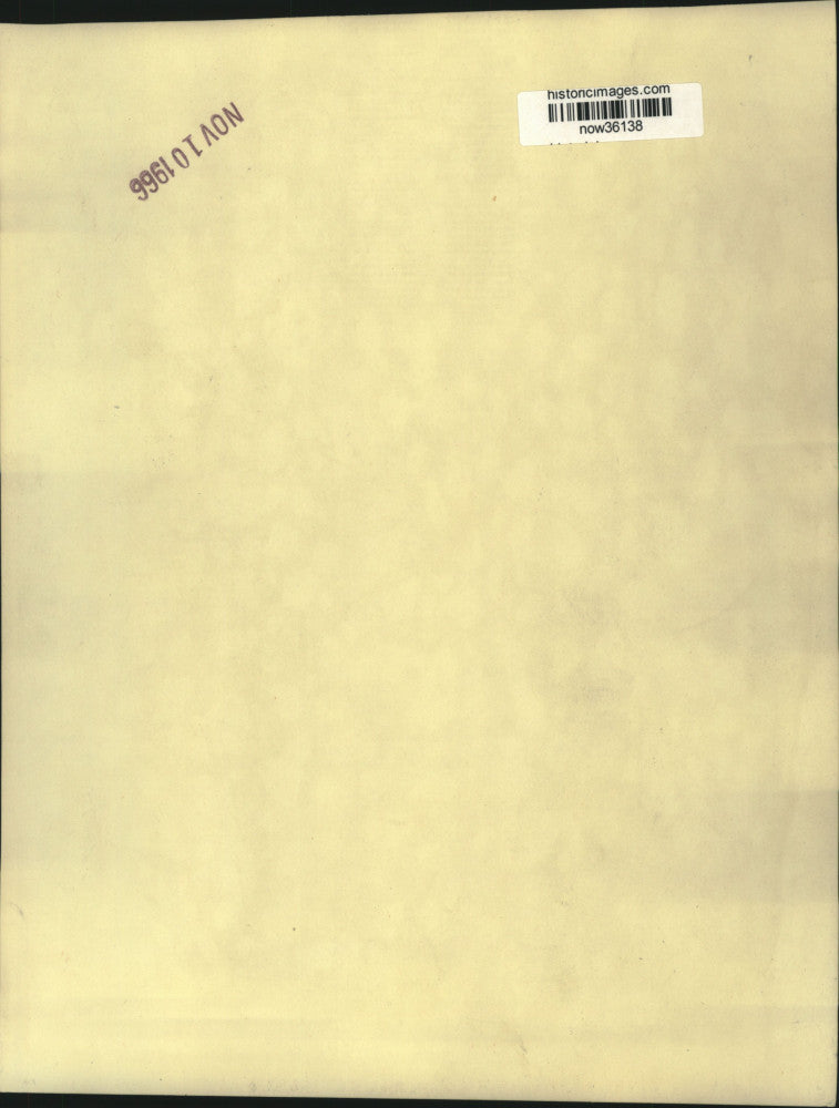 1966 Press Photo Former Louisiana judge John Rarick casts congressional ballot