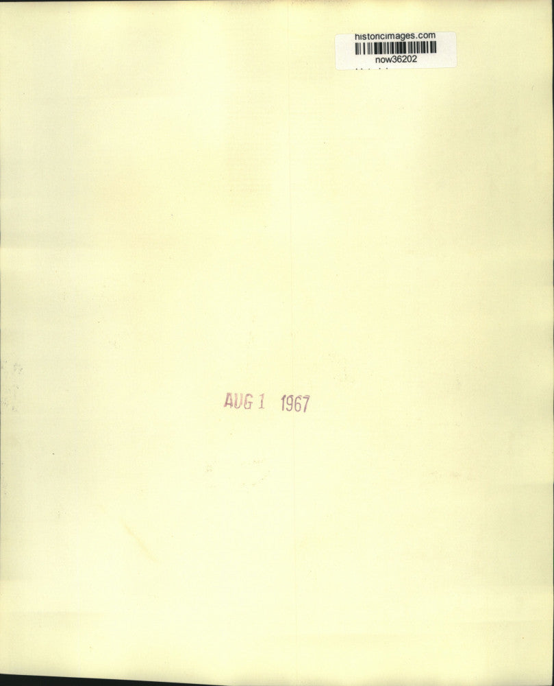 1967 Press Photo Georges Pompidou, Maurice de Murville leave Paris Elysee Palace