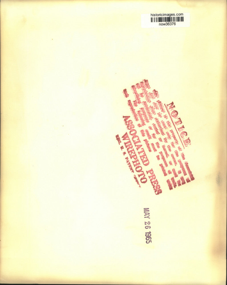 1965 Press Photo Saturn rocket leaves flame path as it puts Pegasus into orbit