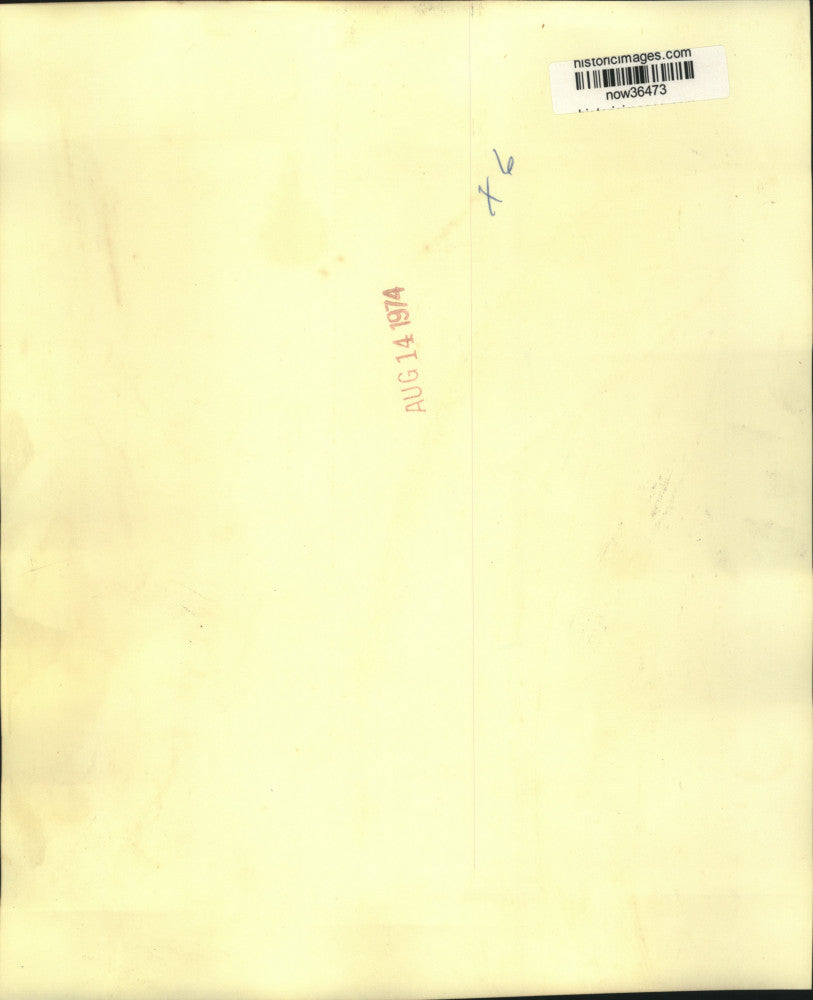 1974 Press Photo House Minority Leader John Rhodes with vice president names