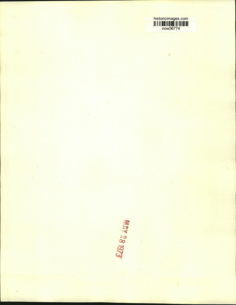 1973 Press Photo President Nixon and Elliott Richardson at White House ceremony