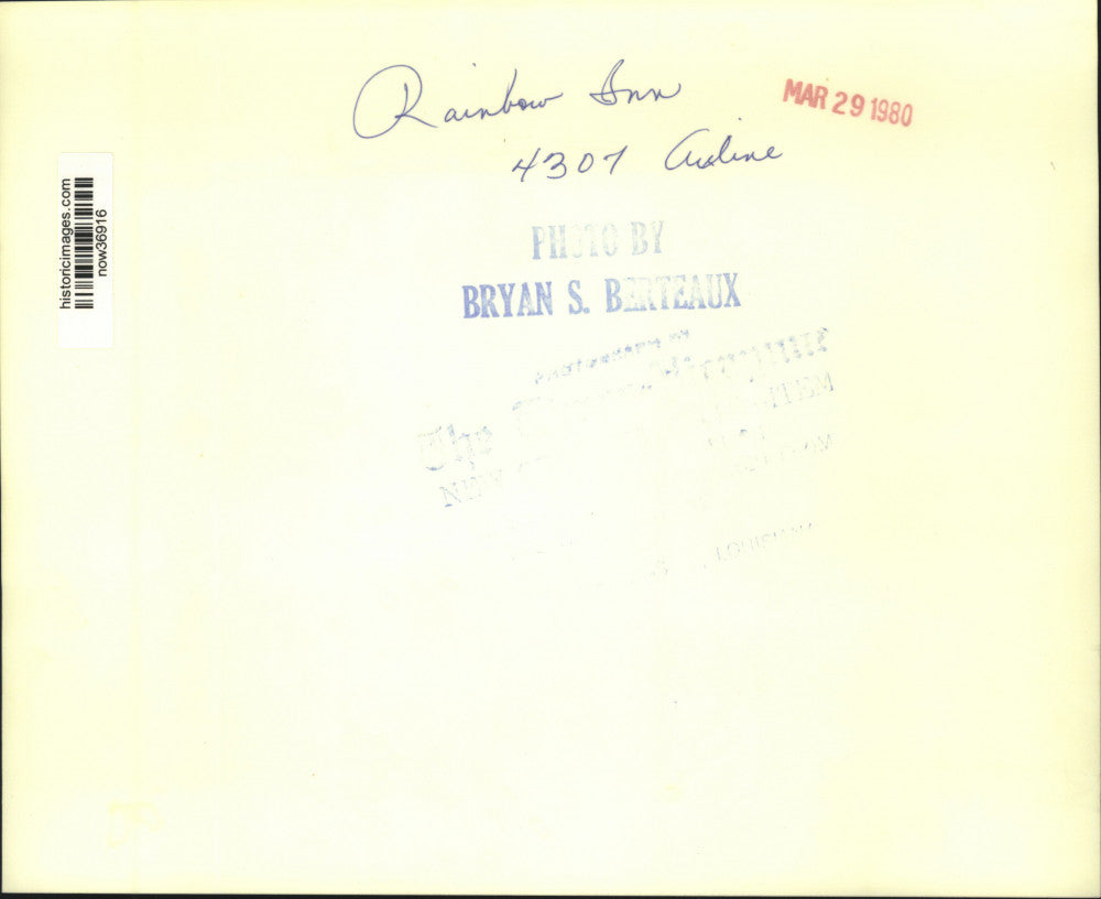 1980 Press Photo Rainbow Inn, 4307 Airline, housekeepers - now36916