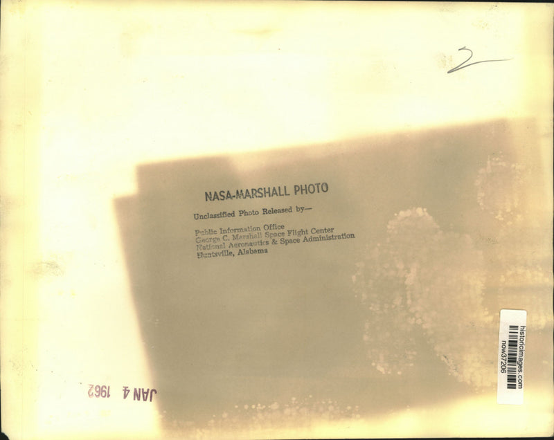 Load image into Gallery viewer, 1962 Press Photo NASA rocket parts transferred on barge - now37206
