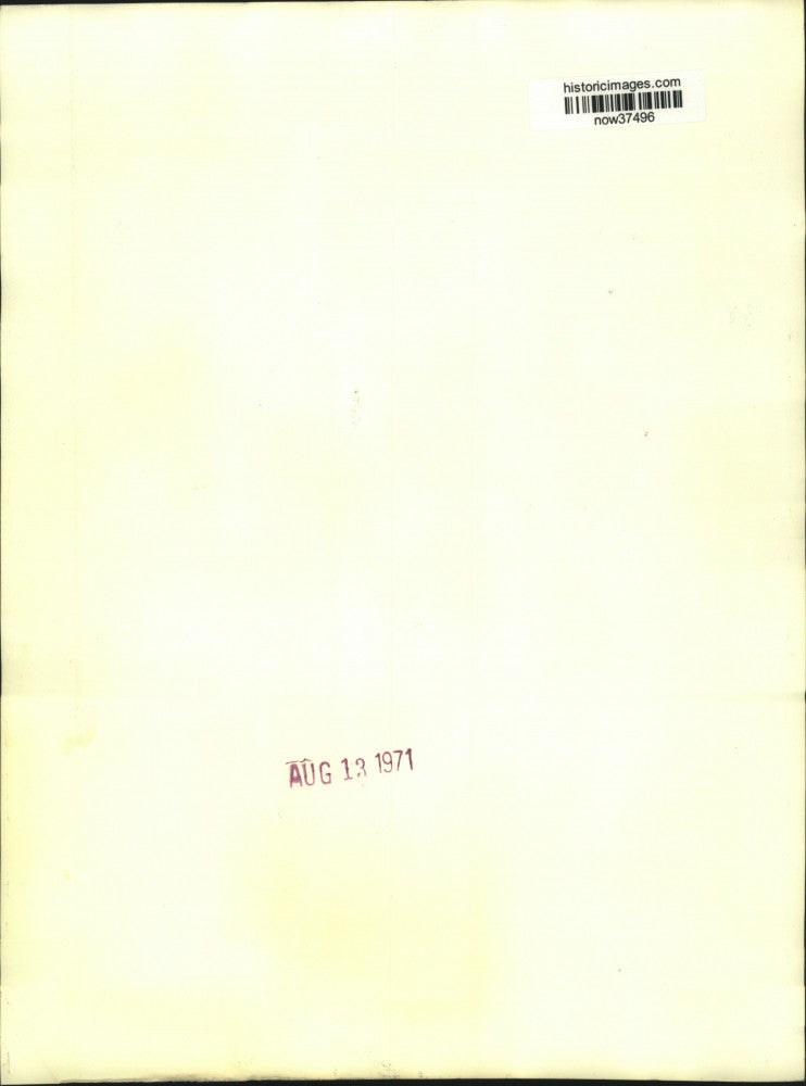 1971 Press Photo Edmund Muskie acknowledges applause at Dallas AFL-CIO meeting