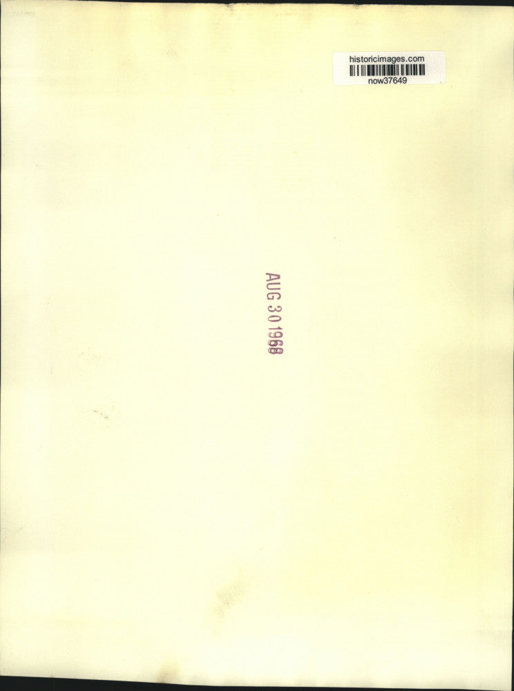 1968 Press Photo Mrs. Stephen Muskie and daughter watch Democratic nomination