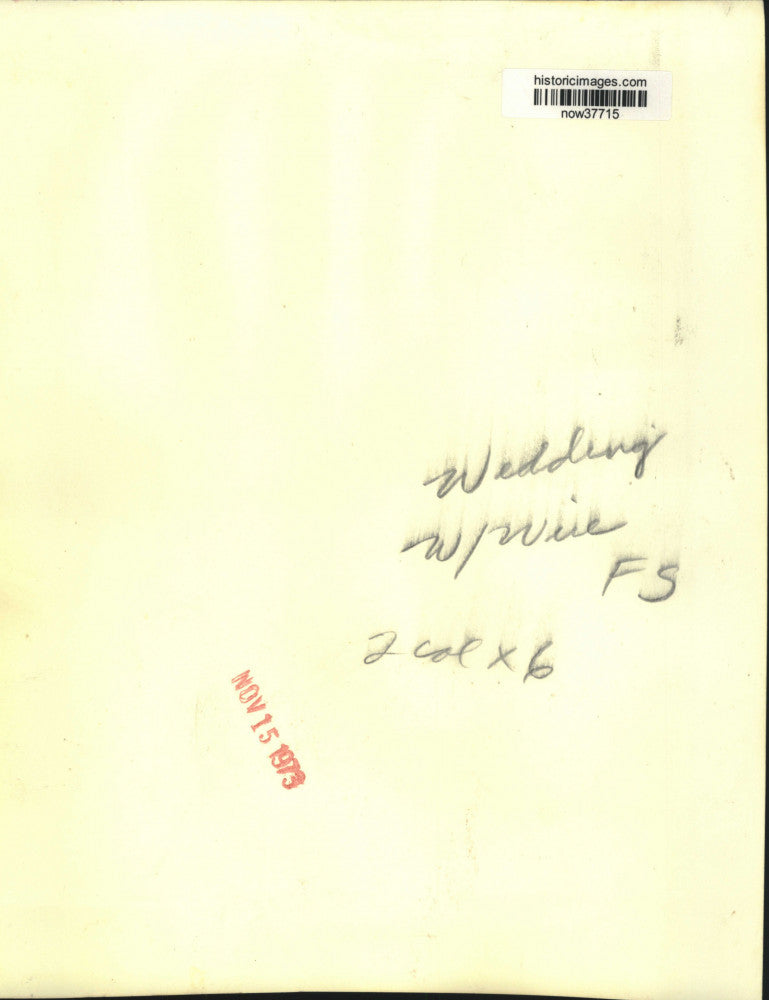 Load image into Gallery viewer, 1973 Press Photo Princess Anne and Mark Phillips wed at Westminster Abbey
