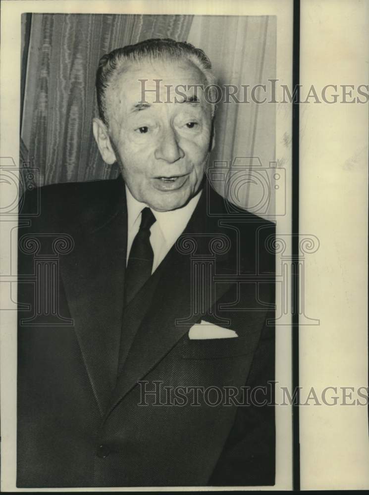 1966 Press Photo Paul Reynaud was French Premier during World War II - now37744