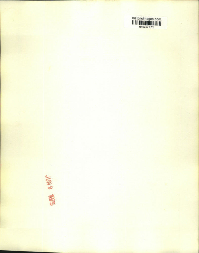 Load image into Gallery viewer, 1975 Press Photo Touch-up for Calvin Rampton by Tom Miles before LA TV program
