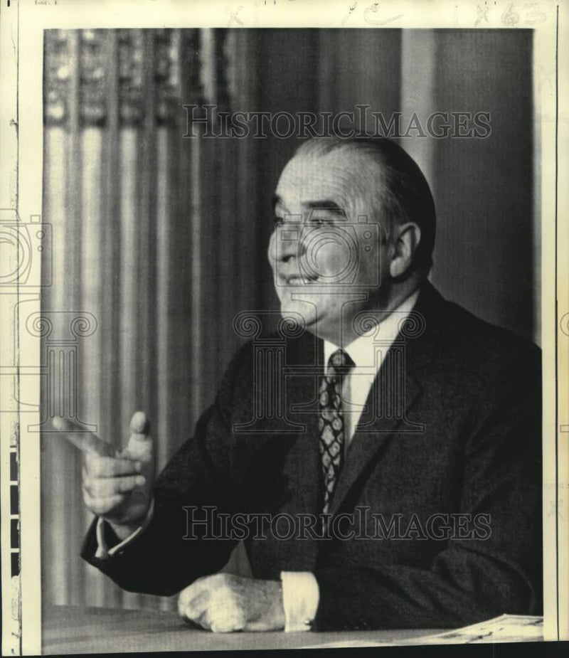 Load image into Gallery viewer, 1972 Press Photo French President Georges Pompidou - now37829
