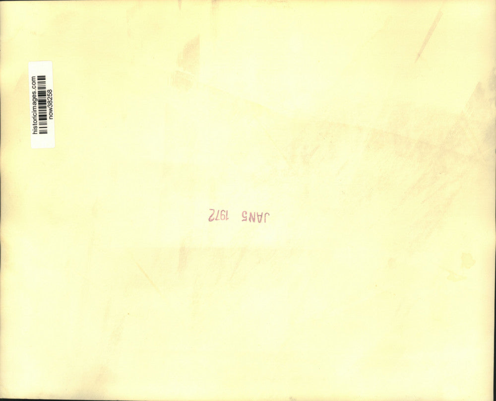 1972 Press Photo Sen. Ed Muskie announces his candidacy for president on T.V.