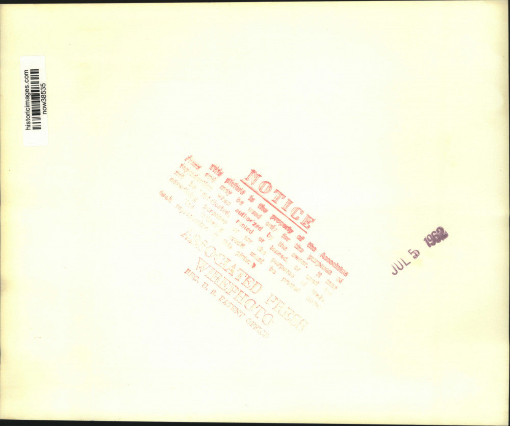 1962 Press Photo Burundi King Mwambutsa and wife at independence ceremony