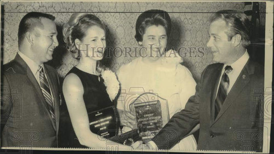 1970 Press Photo Louisiana Outstanding Young Educator Colleen Ramshur and guests