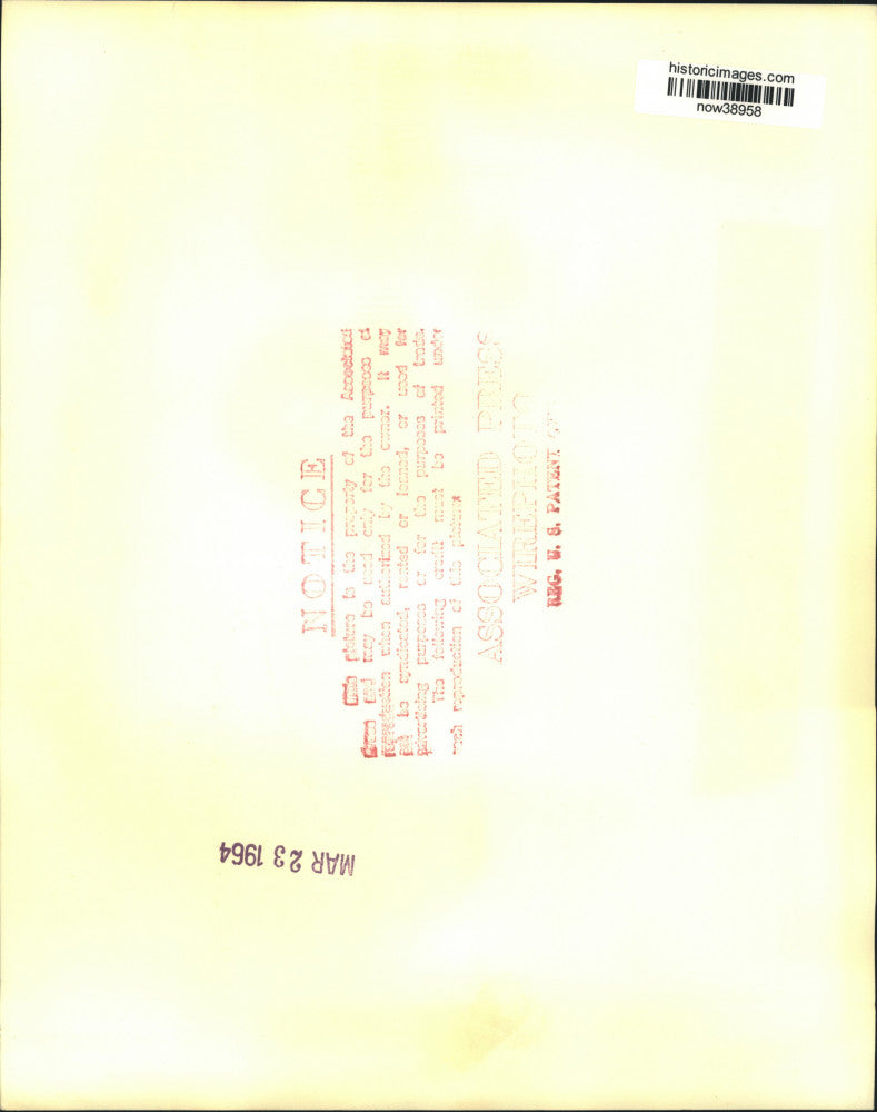 1964 Press Photo UAW President Walter Reuther opens convention in Atlantic City