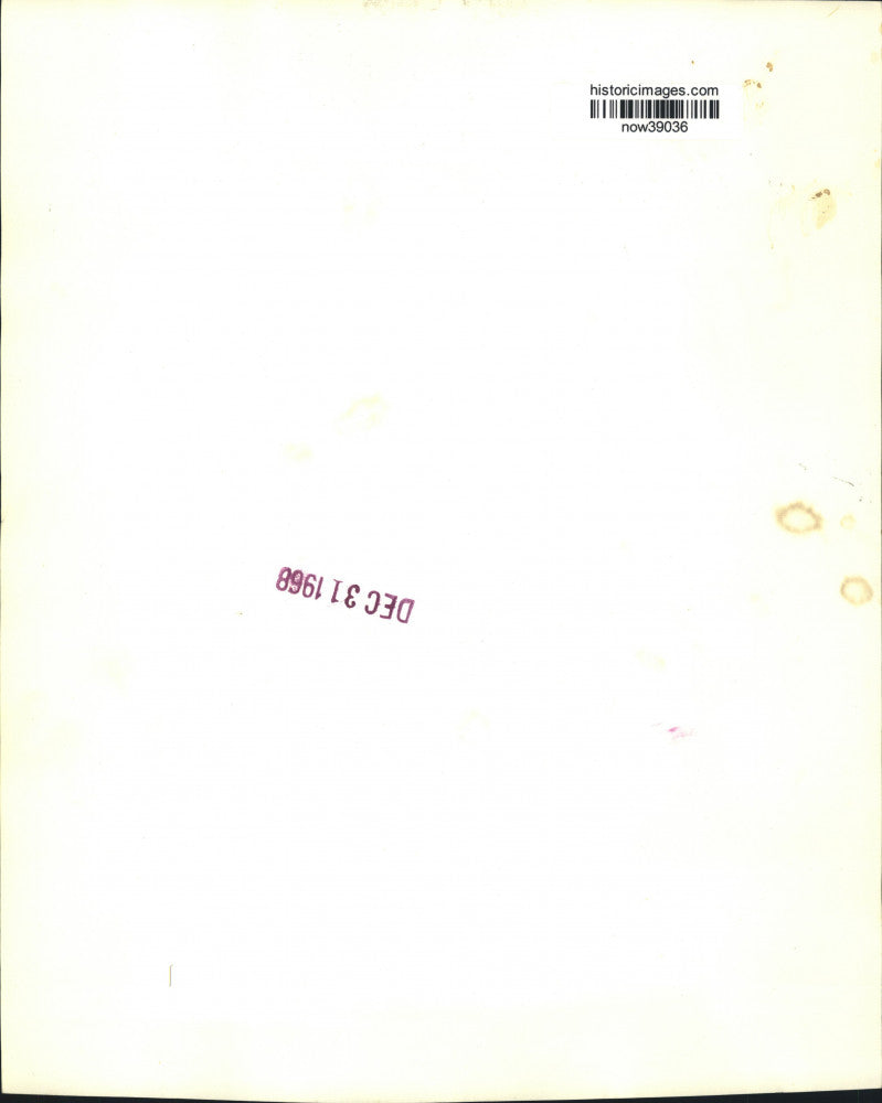 1968 Press Photo President Johnson's adviser Walt Rostow on "Face the Nation."