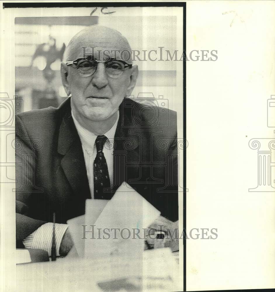 1971 Press Photo Senator Richard B. Russell, D-GA - now39245