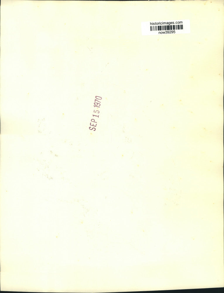 1970 Press Photo United Auto Workers Pres. Frank Runnelis at his desk in Detroit