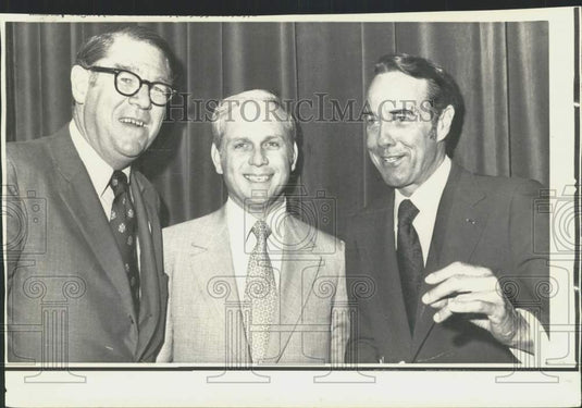 1972 Press Photo Republican Officials at the National Convention, Miami Beach