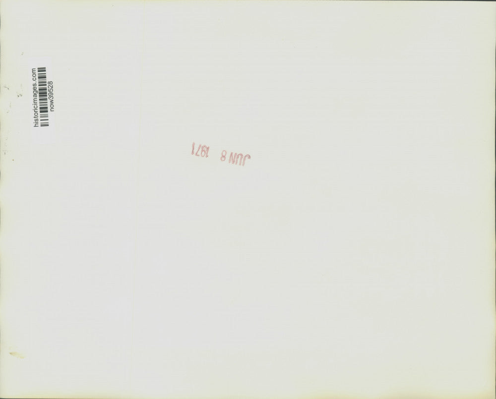 1971 Press Photo William Rogers interviewed leaving Elysee Palace in Paris