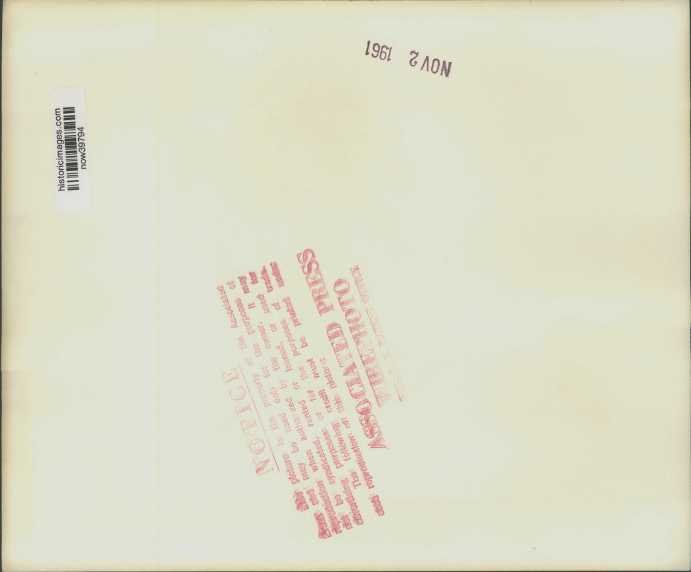 1961 Press Photo Premier Nikita Khrushchev Addresses Soviet Congress, Moscow